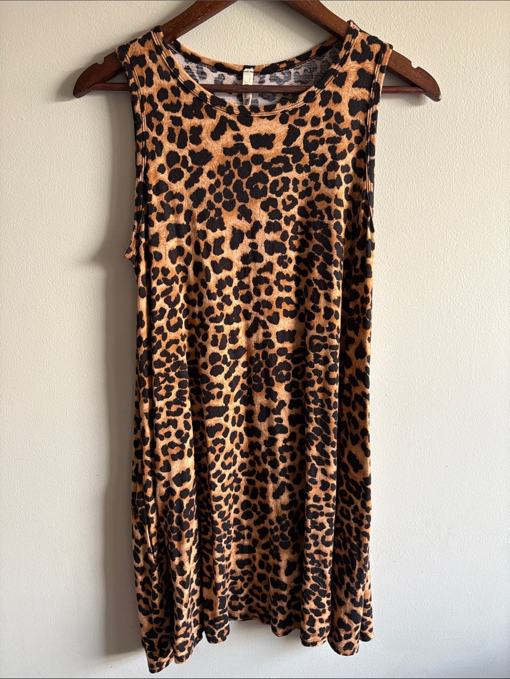 Beeson River Leopard Print‎ Swing Dress Women’s